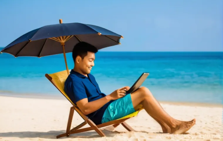 e북 플랫폼 - **Prompt 2: Cozy Cafe E-book Discovery**
    A person, gender-neutral, in their late 20s, with a fri...