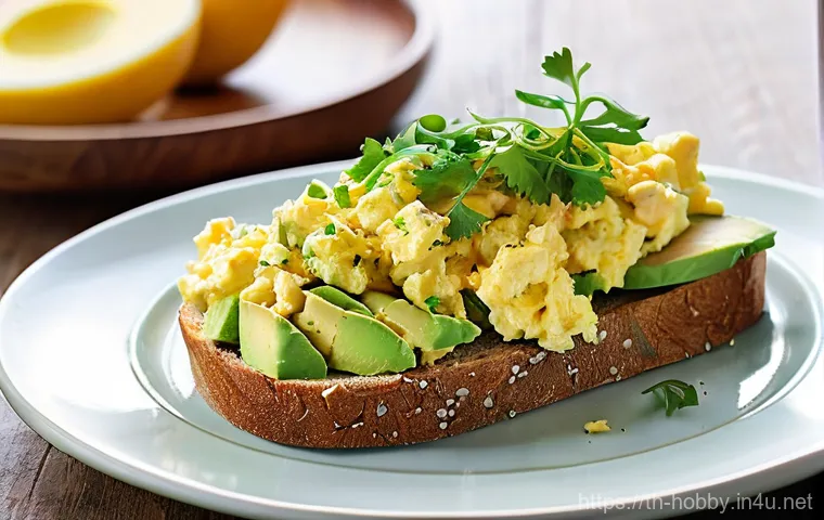 오픈 샌드위치 - **Prompt 1: Vibrant Mediterranean Open Sandwich Delight**
    "A close-up, top-down shot of a beauti...