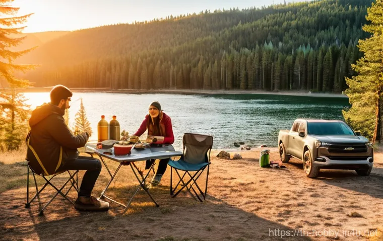 캠핑 스타일 추천 - **Glamping Experience:** A luxurious and elegantly decorated bell tent or safari tent (as described ...