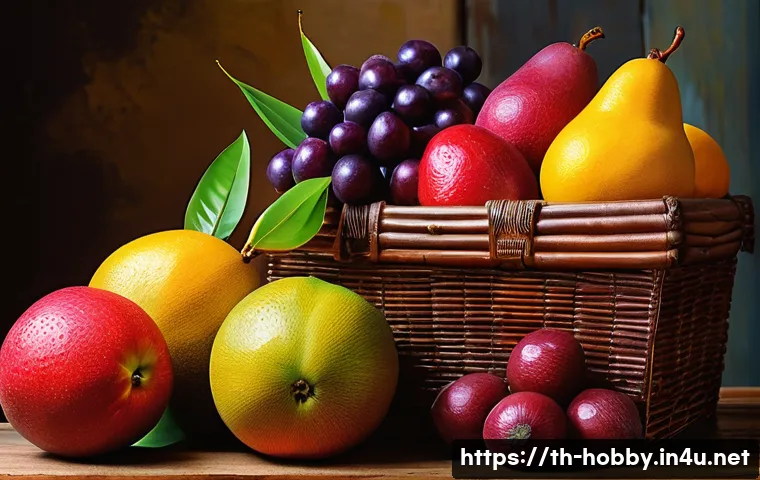 유화 작품 제작 관련 이미지 1